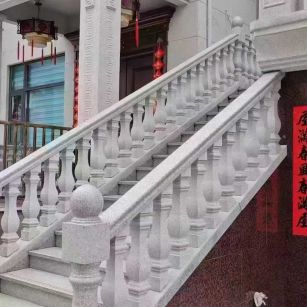 鄂州 天然石材 阳台庭院护栏、栏杆