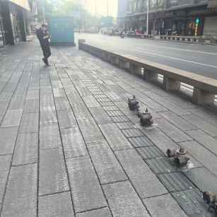 鄂州仿古石铺装效果