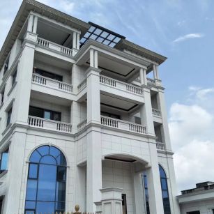 鄂州芝麻白别墅干挂效果展示