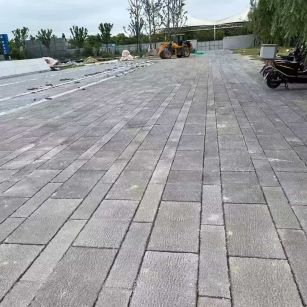 鄂州仿古石铺装效果