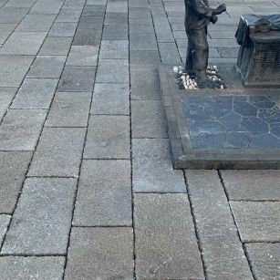鄂州仿古石铺装效果