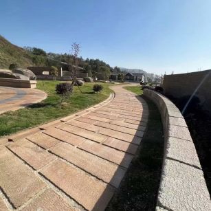 鄂州仿古石铺装效果