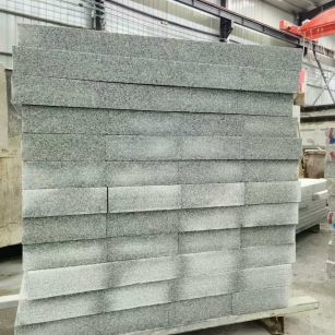 鄂州 芝麻白10公分300*600广场地铺，A料定制，尺寸标准，厚薄均匀