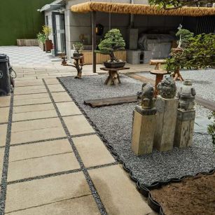 鄂州仿古石铺装效果