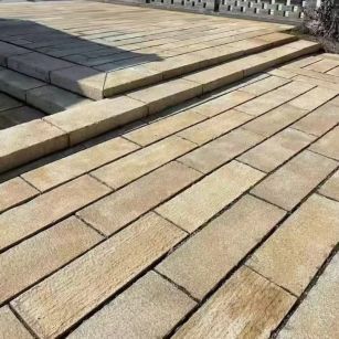 鄂州仿古石铺装效果