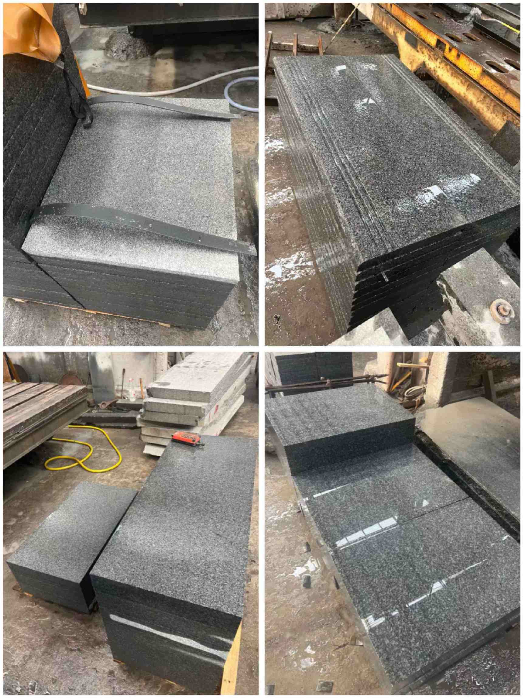 鄂州 芝麻黑地铺石材