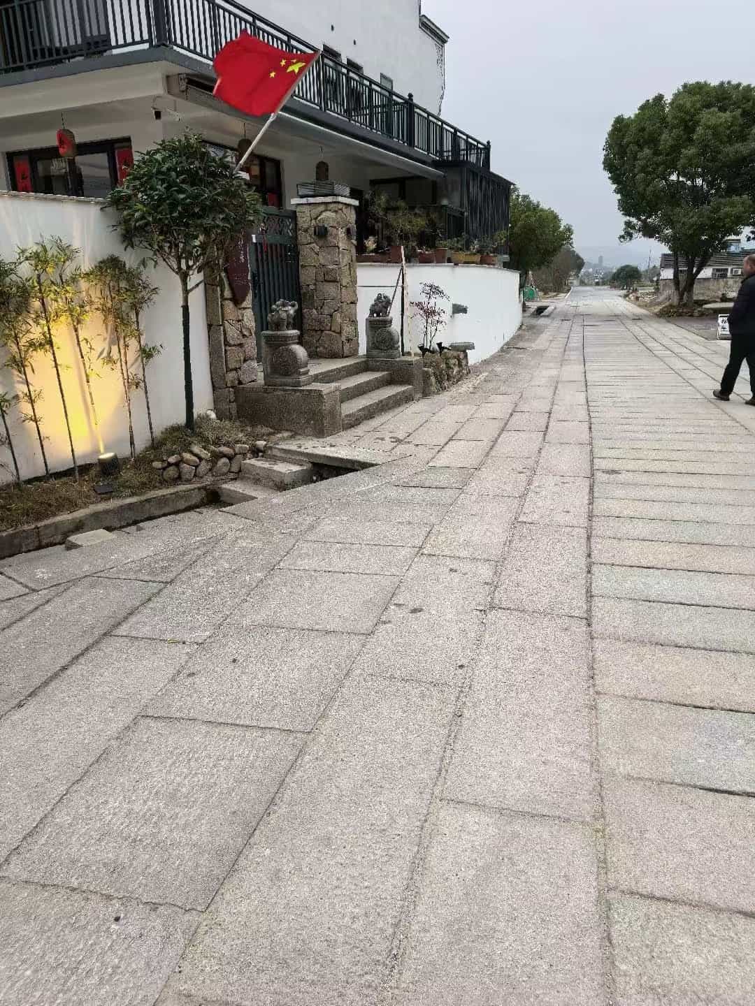 鄂州仿古石铺装效果