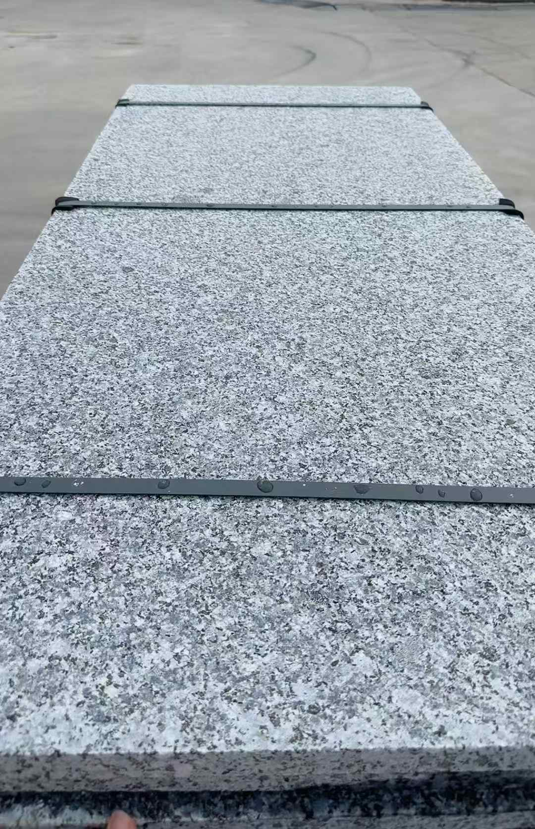 鄂州 芝麻黑火烧面毛板，条板，半成品