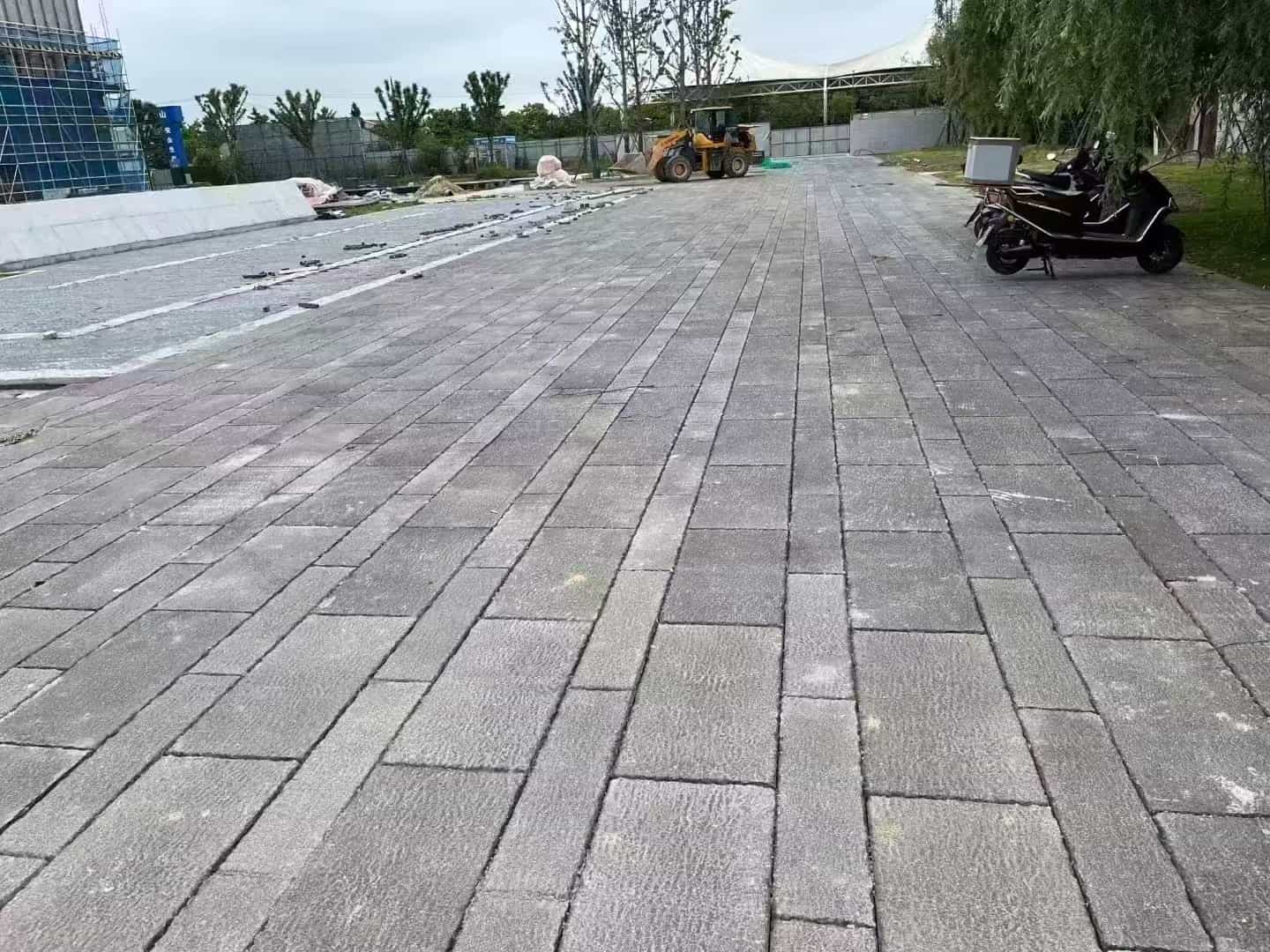 鄂州仿古石铺装效果