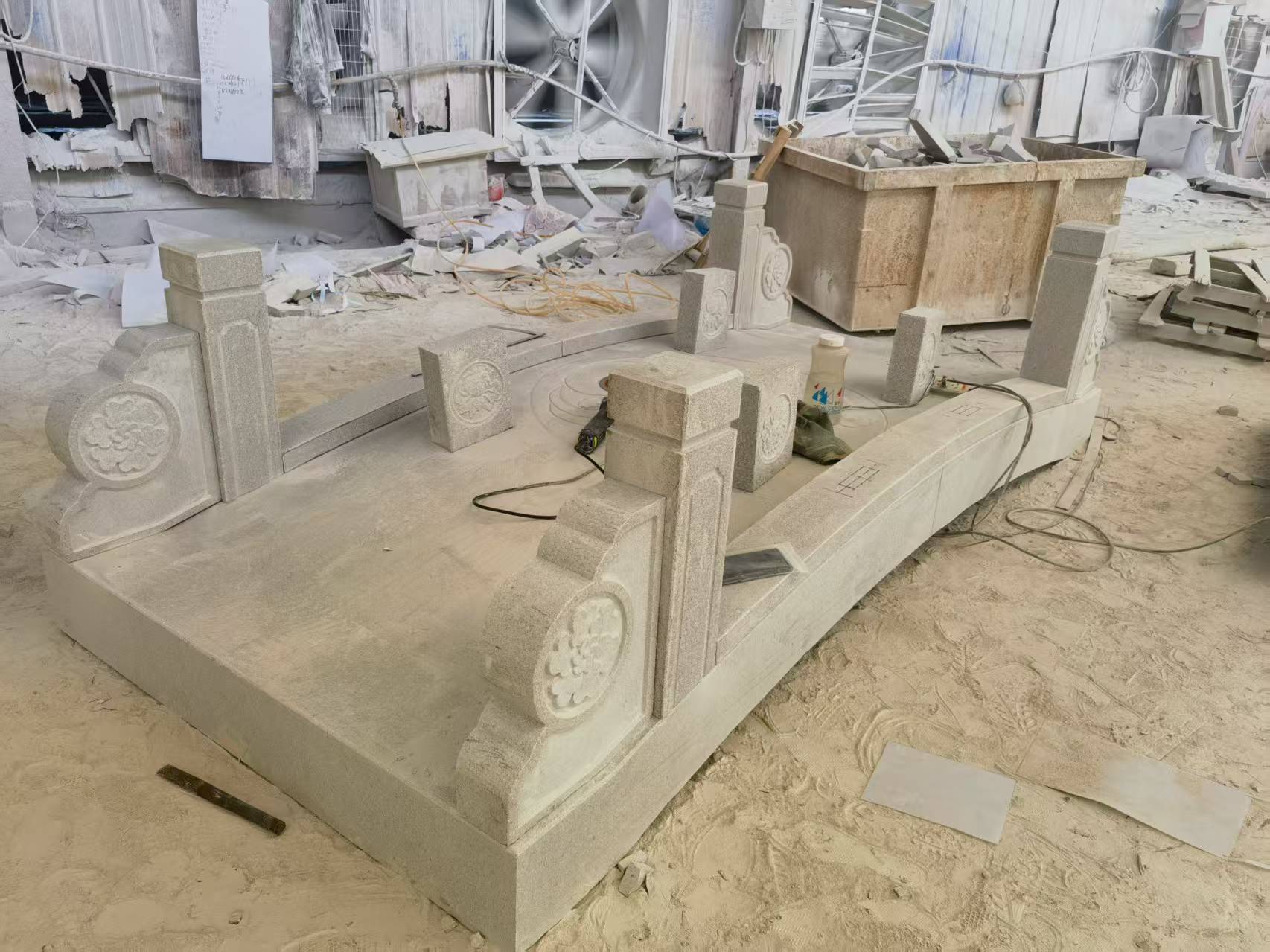 鄂州 芝麻灰火烧面石桥-拼装