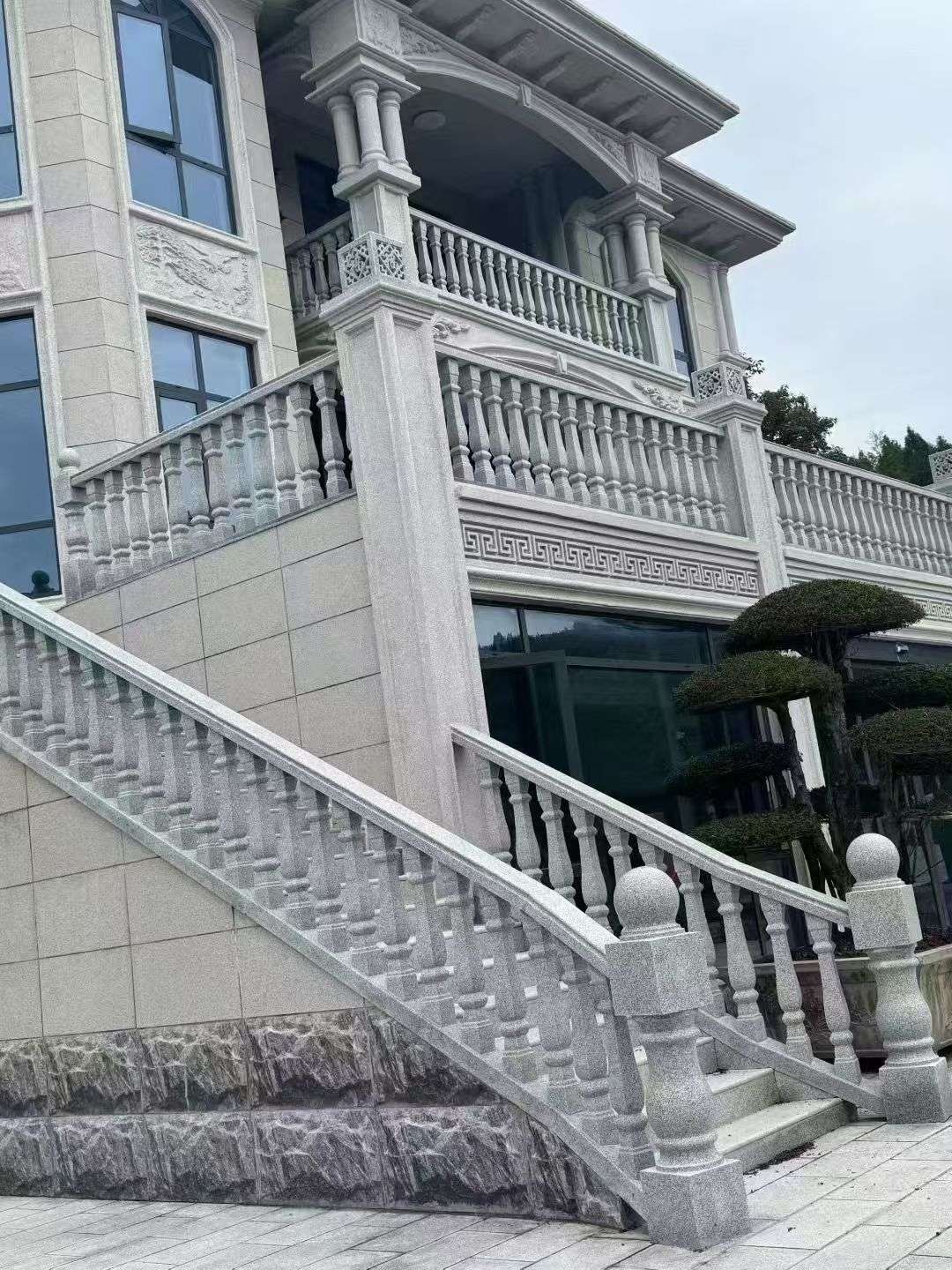 鄂州 芝麻白别墅，栏杆