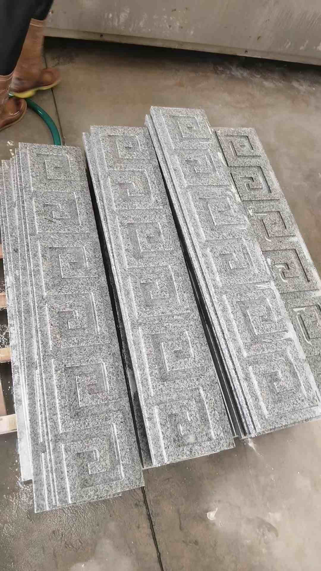 鄂州 别墅回纹线条，雕刻