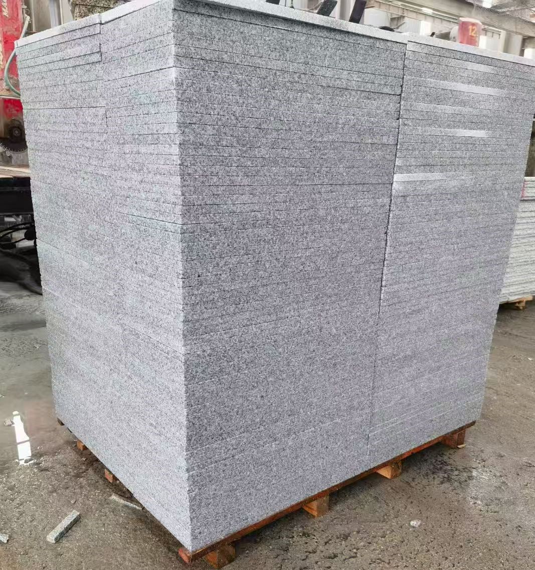 鄂州 火烧面地铺石，街道广场园林市政工程板，1.8~5.0厚均有现货