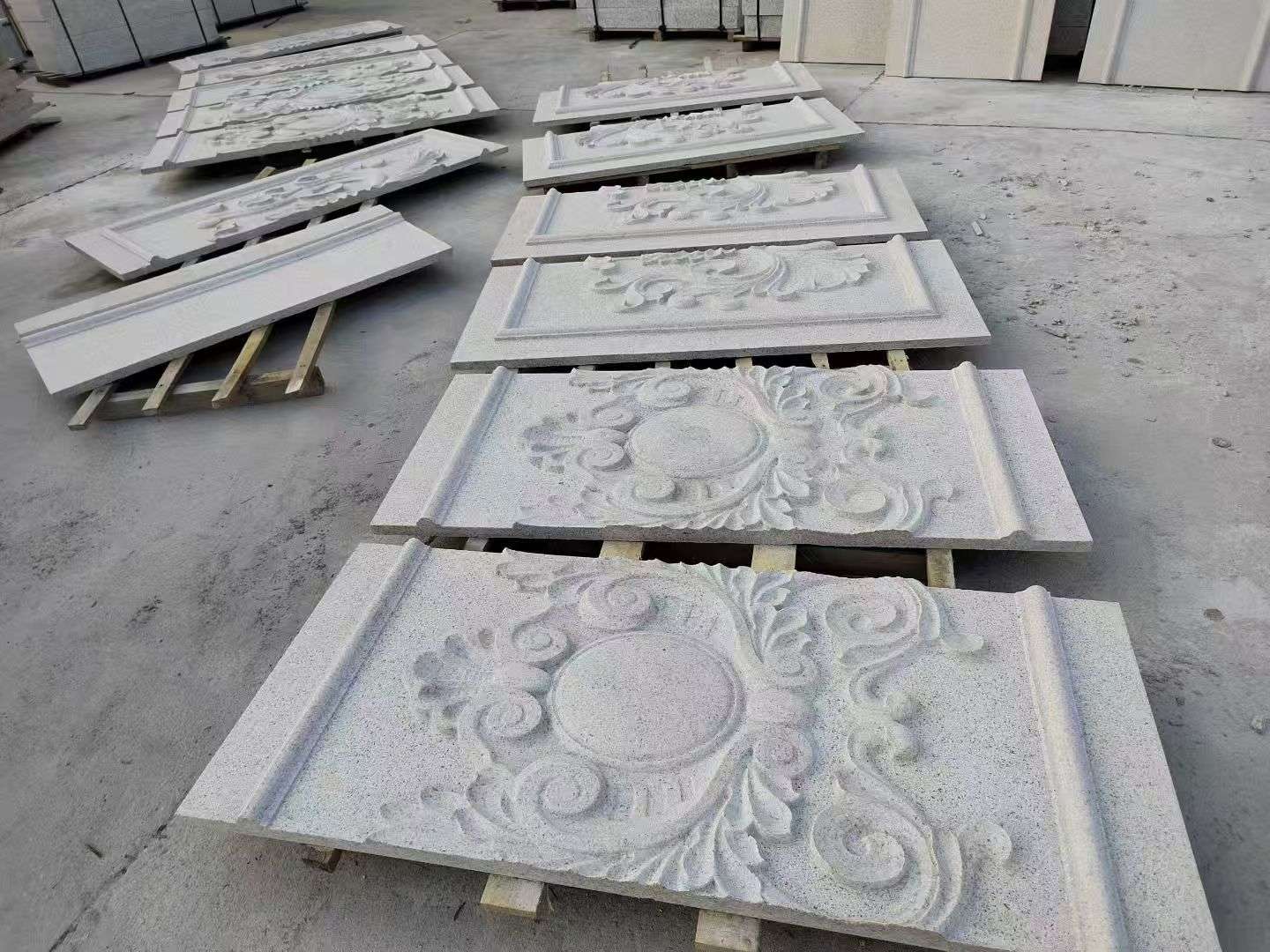 鄂州 芝麻白干挂雕花板